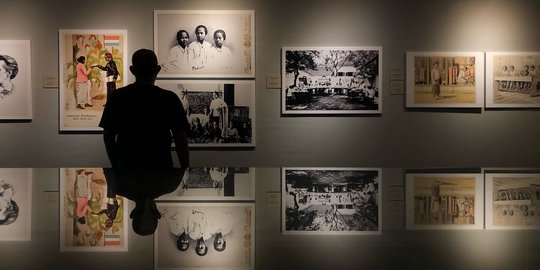 Mengintip Pameran Foto dan Grafis 75 Tahun Kemerdekaan RI