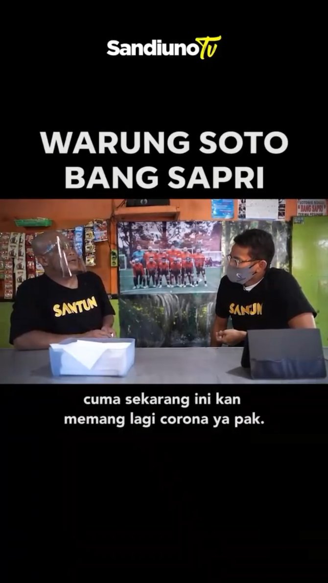 sapri dan sandiaga uno