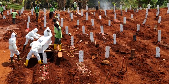 Pemprov DKI Perluas Pemakaman Pasien Covid-19 di Pondok Ranggon