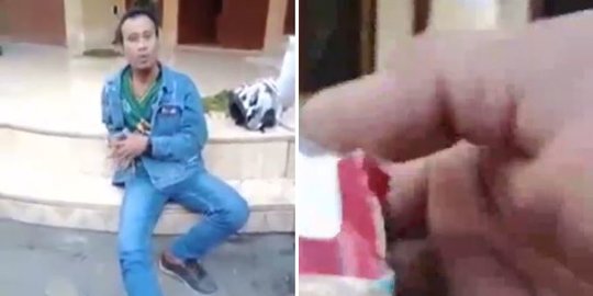 Viral Suami Pergoki Istri Diduga Selingkuh, Ngamuk Tapi Sempat Minta Rokok ke si Pria