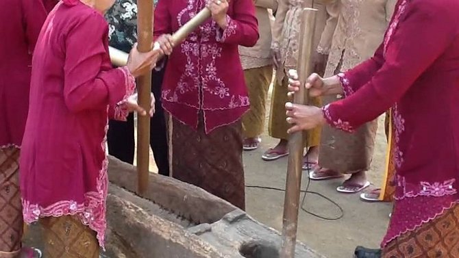 tradisi bendrong lesung