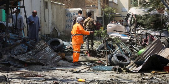 Sasar Konvoi Wapres Afghanistan, Ledakan Bom Tewaskan 10 Orang