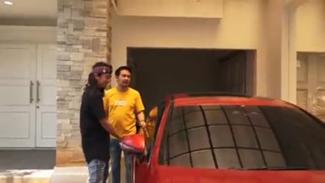 ade jigo tukar motor rx king dengan mobil