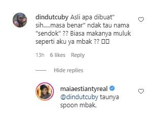 alyssa daguise tak tahu sendok
