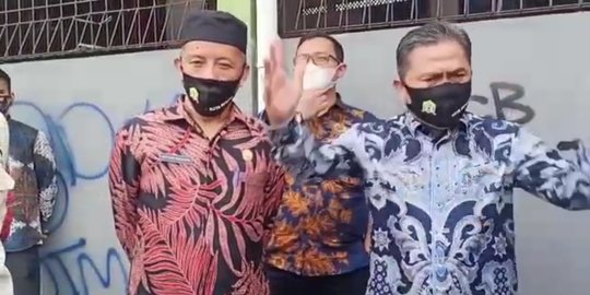 Hari Pertama PSBB Kota Serang, Wakil Wali Kota Marah Lihat Pos Cek Poin Sepi