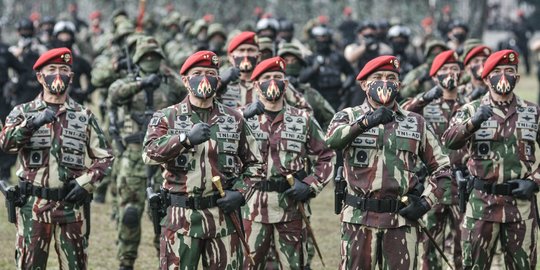 Upacara Sertijab Danjen Kopassus