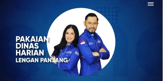 Luncurkan Seragam Baru Partai Demokrat, AHY Ingin Kader Semakin Kompak