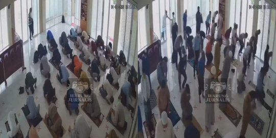 Viral Maling Beraksi di Masjid saat Jemaah Salat, Tega Perdaya Anak Kecil Polos