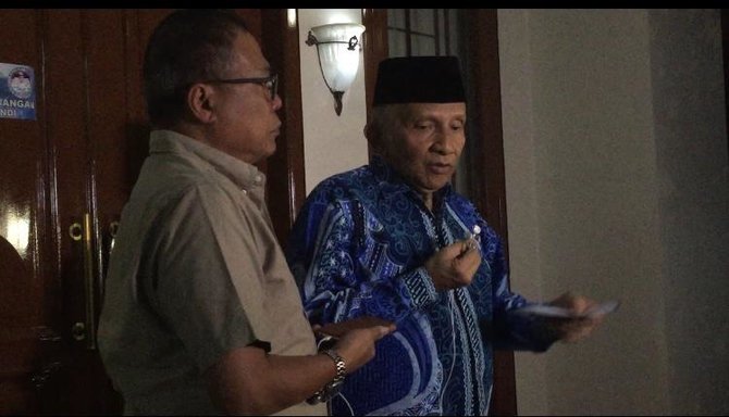 ketua dewan kehormatan pan amien rais