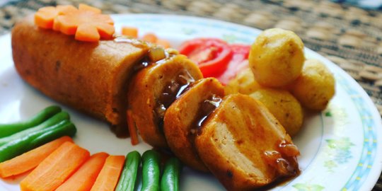 Resep Galantin Ayam Komplet