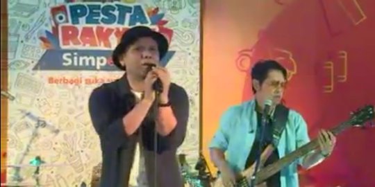 Band Cokelat & Padi Reborn Sukseskan Acara Pesta Rakyat Simpedes 2020 Episode Pertama