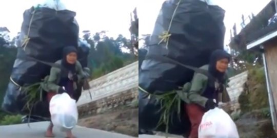 Kisah Mbah Bingah Pahlawan Lingkungan, Naik Turun Gunung Merbabu Gendong 40 Kg Sampah