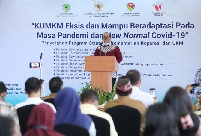 kemenkopukm gelar pelatihan pelaku umkm labuan bajo