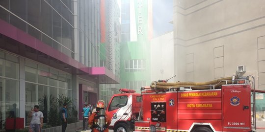 Kondisi Bangunan RSUD dr Soetomo Pasca Terbakar, Dipadamkan 17 Mobil Damkar