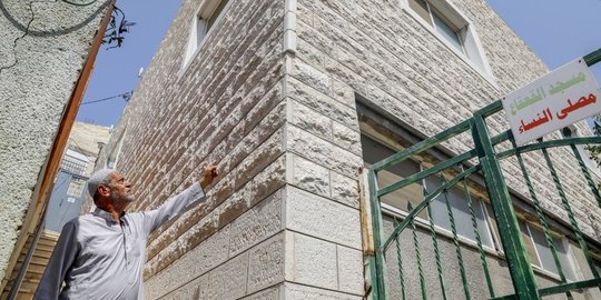 Kondisi Masjid Qaqaa Bin Amr di Yerusalem yang Akan Dibongkar Israel
