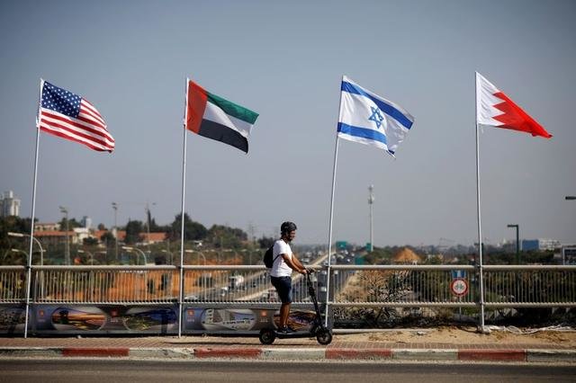 penandatanganan hubungan diplomatik israel dengan uea dan bahrain