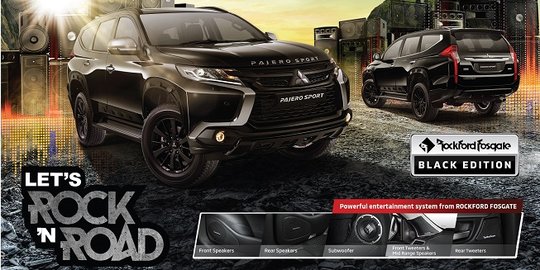 Mitsubishi Pajero Sport Rockford Fosgate Black Edition Sold Out!