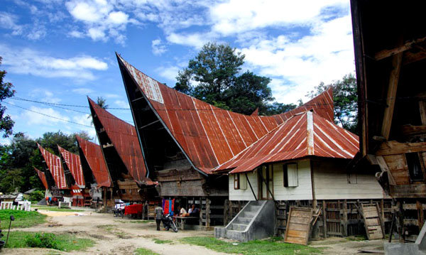 akan ditata ulang oleh pemerintah ini 4 potret kampung ulos di samosir