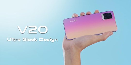 Vivo Ungkap Tampilan V20