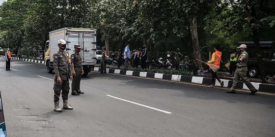 709 Warga Terjaring Razia Masker di Jayapura