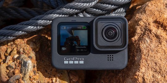 GoPro Hero 9 Black Usung Layar di Depan, Baterai Kuat dan 5K Video