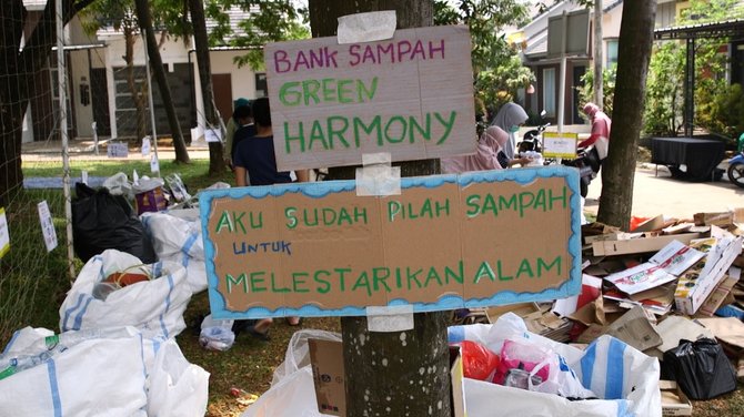 bank sampah green harmony