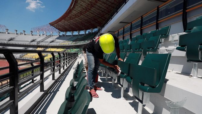 sidak stadion gelora bung tomo surabaya