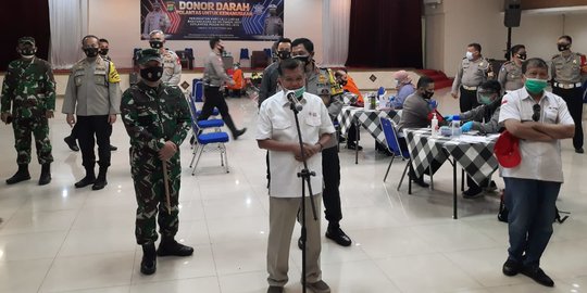 JK Minta Bantuan TNI Polri Genjot Stok Darah PMI Selama Pandemi Covid-19