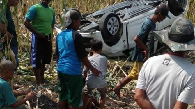 aksi kejar kejaran di blora