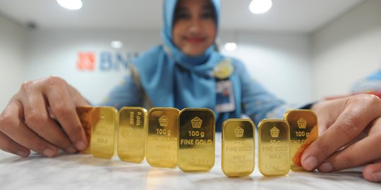 Akhir Pekan, Harga Emas Tak Berubah di Rp 1,023 Juta per Gram
