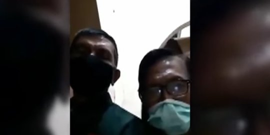 PNS Ini Terobos Ruang Isolasi Covid-19, Temui Teman Positif, Salaman Lalu Buat Video