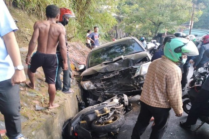 kecelakaan menewaskan polwan di papua