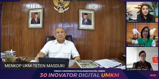 30 Inovator Terpilih Ikut Bootcamp Pahlawan Digital UMKM