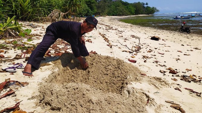 wisata pantai cijeruk garut