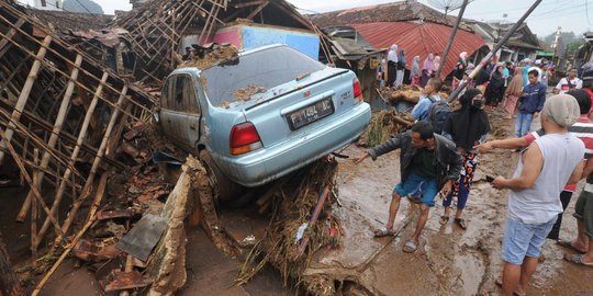 Kondisi Kampung Cibuntu di Sukabumi Usai Terjangan Banjir Bandang