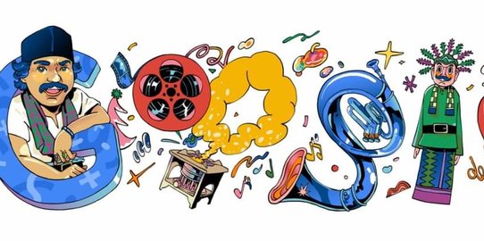 Google Doodle Hari Ini tentang Benyamin S, Apa Kata Anak Babe?