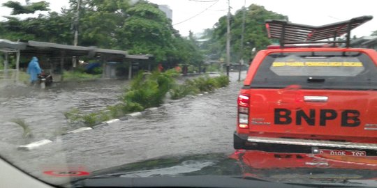Banjir di DKI Mulai Surut, 30 KK Masih Mengungsi