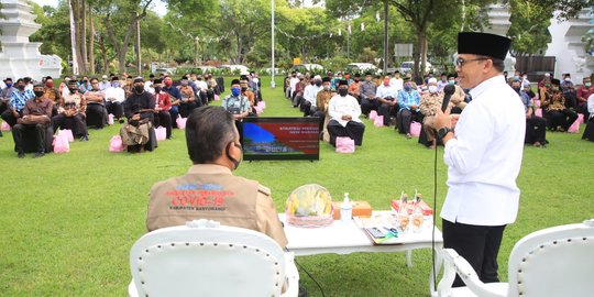 Tegakkan Protokol Kesehatan, Bupati Anas Libatkan Takmir Masjid