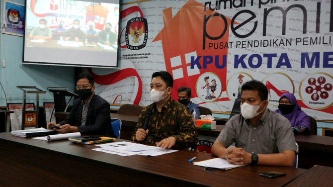 kpu tetapkan boby aulia dan akhyar salman jadi pasangan calon pilkada medan