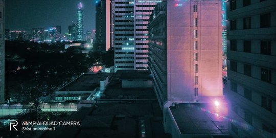 Menangkap Keindahan Malam Jakarta dengan Realme 7