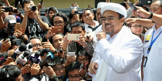 CEK FAKTA: Tidak Benar Cuitan Rizieq Syihab di Twitter Mengeluhkan BLT