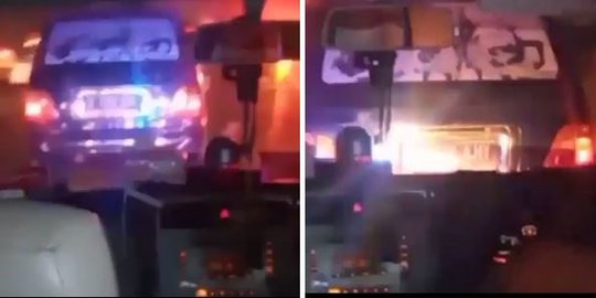 Tak Punya Hati, Mobil Ini Tega Halangi Ambulans Bawa Pasien Bikin Sopir Sampai Marah