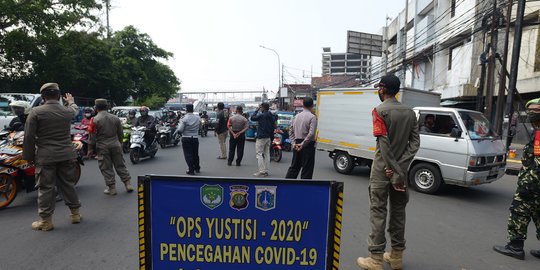 Satpol PP Kota Bandung Himpun Rp7 Juta dari Denda Operasi Yustisi Protokol Covid-19