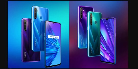 Harga Realme 5, Mulai Realme 5, 5i, dan 5 Pro Terbaru 2020