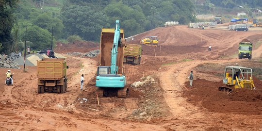 Pengurukan Jalan Baru Bojonggede-Kemang