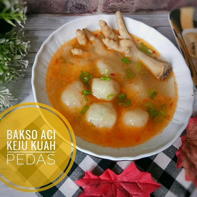 7 resep bakso aci gurih dan pedas menyegarkan