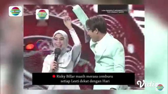 komentar rizky billar terkait kedekatan lesti dan hari lida