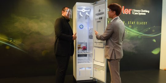 Kategori Washing Machine, LG Styler Dipasarkan di Indonesia, Apa Sih Kemampuannya?