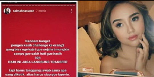 Sering Dihujat Warganet, Salmafina Sunan Akan Hadiahkan Ini Untuk Haters
