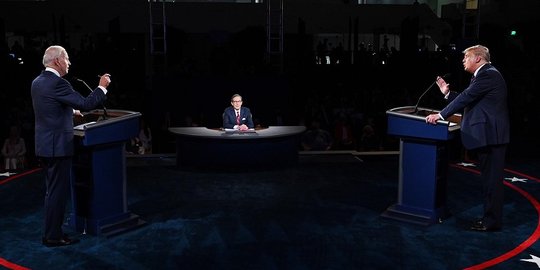 Debat Capres AS, Biden Kesal Diinterupsi Sebut Trump Badut dan Minta Tutup Mulut